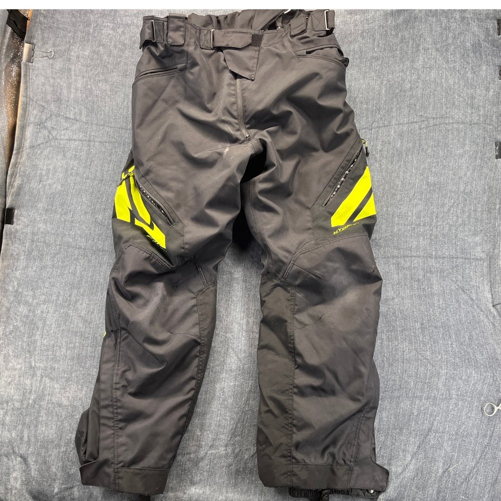 FXR Mens Clutch FX Snowmobile Pants Mens XL Snowproof F.A.S.T Snow Bibs